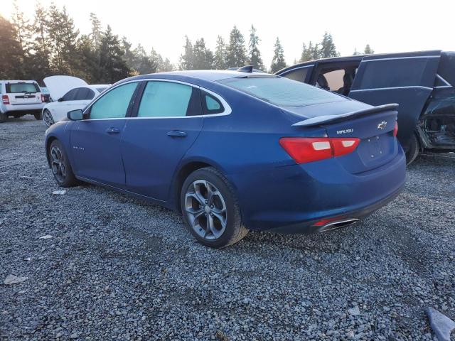 1G1ZG5STXKF207754 - 2019 CHEVROLET MALIBU RS BLUE photo 2