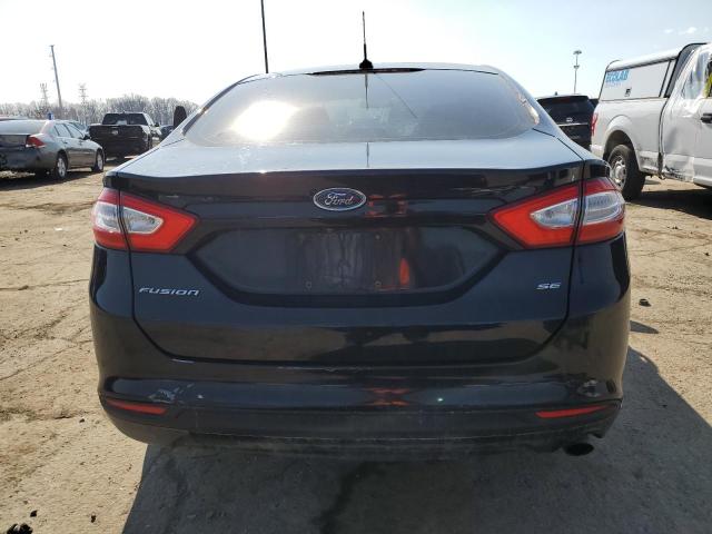 3FA6P0H73GR119717 - 2016 FORD FUSION SE BLACK photo 6