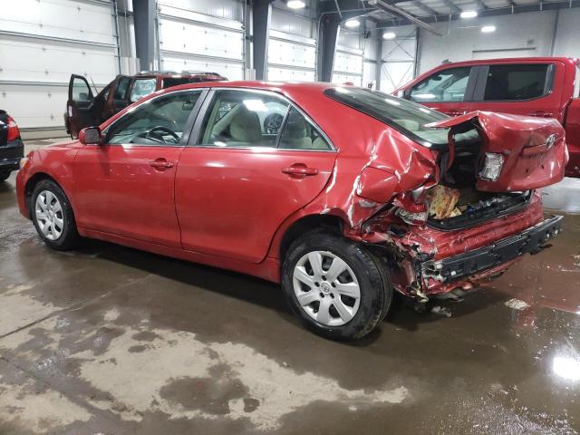 4T1BF3EK9AU516155 - 2010 TOYOTA CAMRY BASE RED photo 2