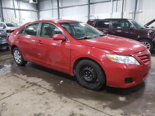 4T1BF3EK9AU516155 - 2010 TOYOTA CAMRY BASE RED photo 4