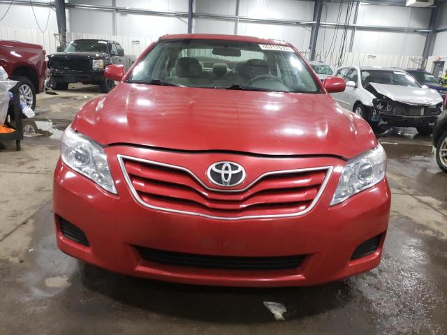 4T1BF3EK9AU516155 - 2010 TOYOTA CAMRY BASE RED photo 5