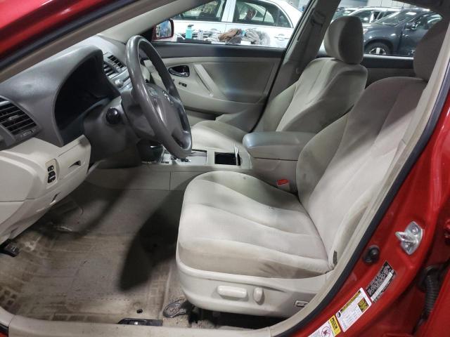 4T1BF3EK9AU516155 - 2010 TOYOTA CAMRY BASE RED photo 7