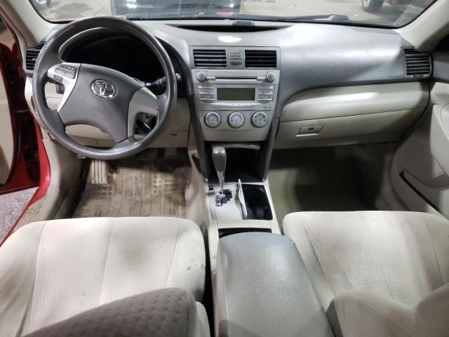 4T1BF3EK9AU516155 - 2010 TOYOTA CAMRY BASE RED photo 8