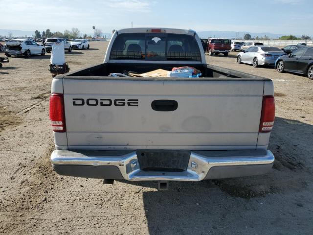 1B7GL22N2YS711368 - 2000 DODGE DAKOTA SILVER photo 6