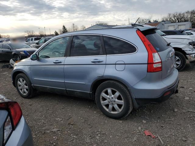 5J6RE487X9L007691 - 2009 HONDA CR-V EXL BLUE photo 2