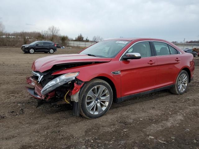 1FAHP2FW5BG138767 - 2011 FORD TAURUS LIMITED RED photo 1