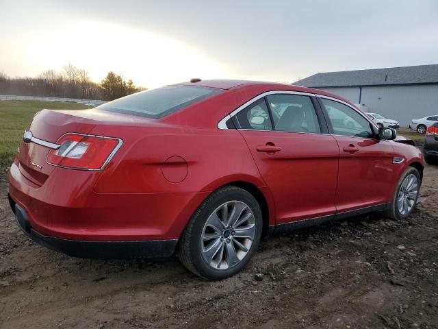 1FAHP2FW5BG138767 - 2011 FORD TAURUS LIMITED RED photo 3