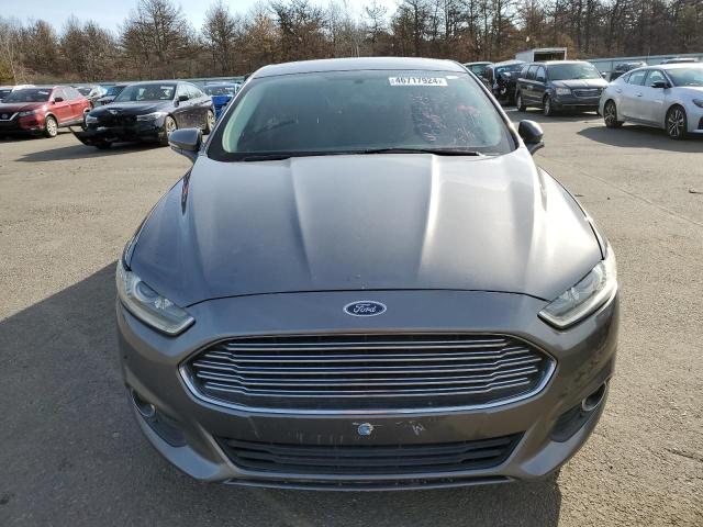 3FA6P0LU0ER218473 - 2014 FORD FUSION SE HYBRID GRAY photo 5