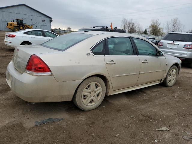 2G1WB57K591202710 - 2009 CHEVROLET IMPALA LS TAN photo 3