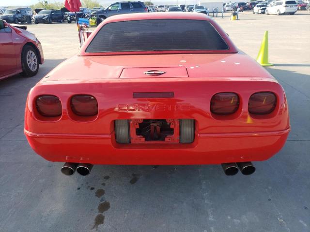 1G1YY32P1R5102665 - 1994 CHEVROLET CORVETTE RED photo 6