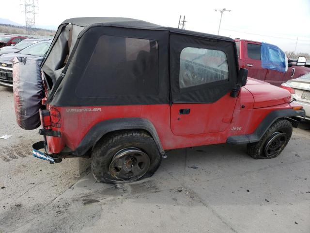 1J4FY19P1PP236922 - 1993 JEEP WRANGLER / S RED photo 3