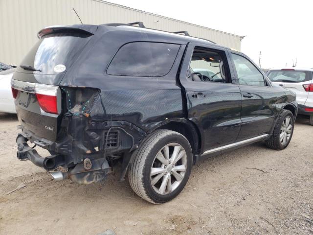 1C4RDHDGXCC260054 - 2012 DODGE DURANGO CREW BLACK photo 3