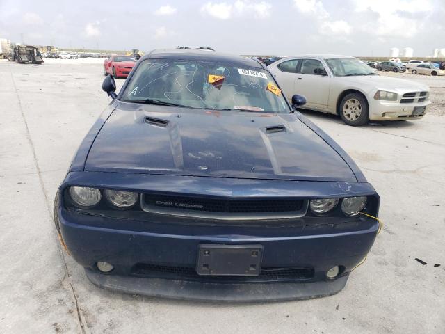 2C3CDYAG8DH581748 - 2013 DODGE CHALLENGER SXT BLUE photo 5