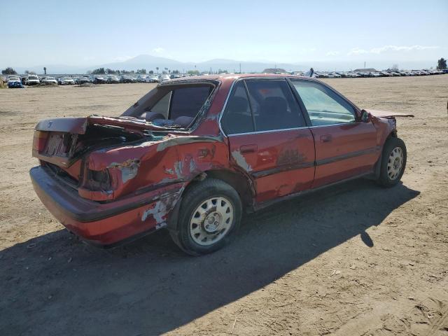 JHMCB7548MC042236 - 1991 HONDA ACCORD DX MAROON photo 3