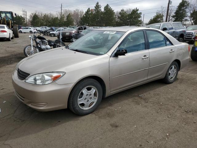 4T1BF30K73U566191 - 2003 TOYOTA CAMRY LE GOLD photo 1