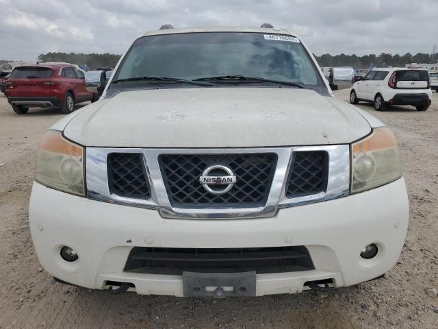 5N1BA08D38N631090 - 2008 NISSAN ARMADA SE WHITE photo 5