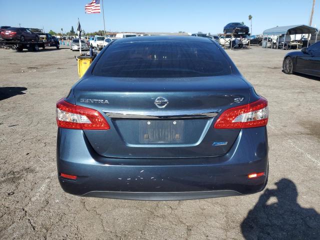 3N1AB7AP7EY230797 - 2014 NISSAN SENTRA S BLUE photo 6