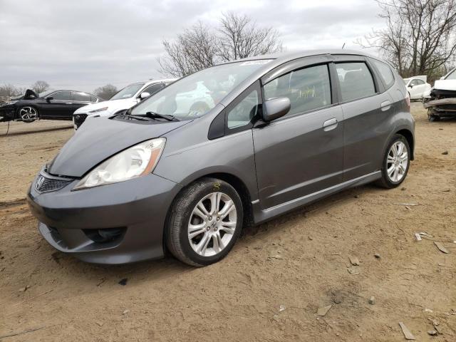 JHMGE8H57BC000236 - 2011 HONDA FIT SPORT GRAY photo 1