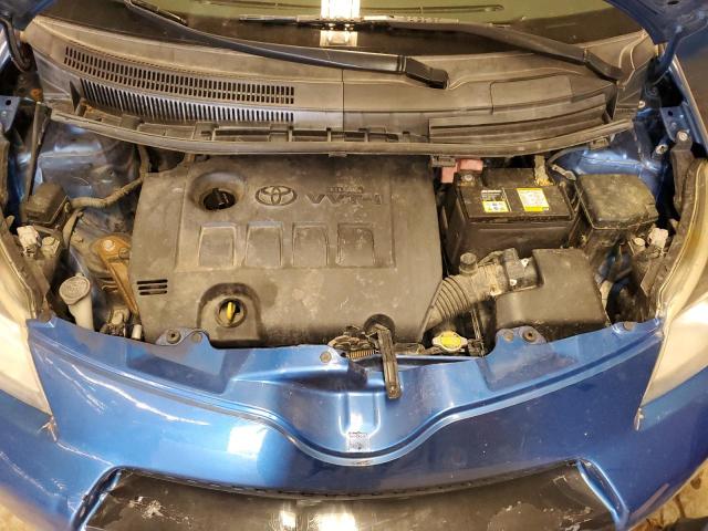 JTKKUPB4XD1030914 - 2013 TOYOTA SCION XD BLUE photo 11