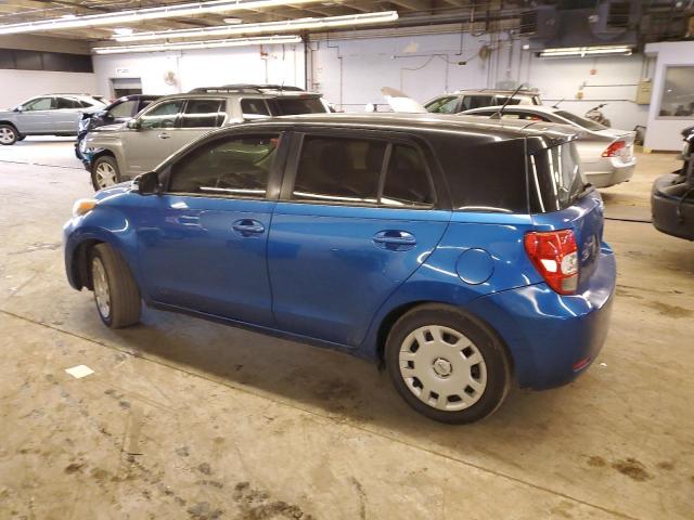 JTKKUPB4XD1030914 - 2013 TOYOTA SCION XD BLUE photo 2