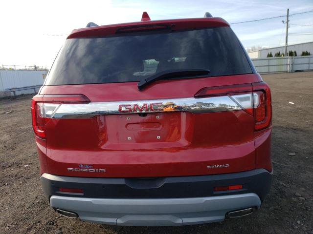 1GKKNULSXMZ129285 - 2021 GMC ACADIA SLT RED photo 6