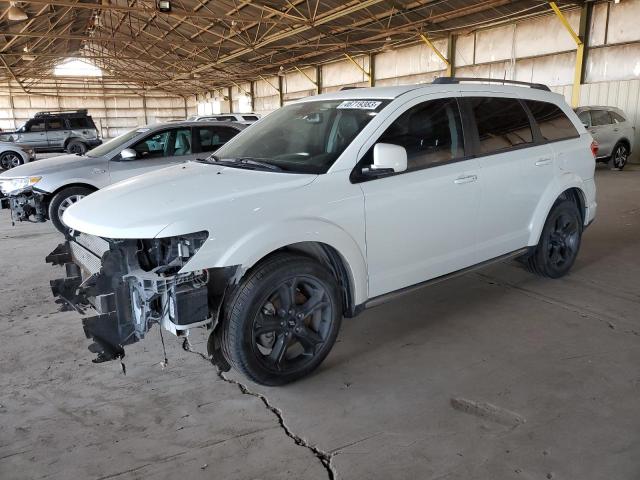 3C4PDCGB5KT863457 - 2019 DODGE JOURNEY CROSSROAD WHITE photo 1