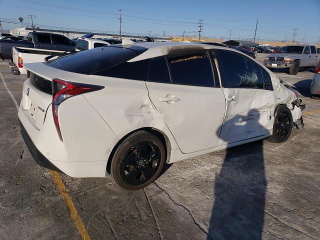 JTDKARFU0H3032302 - 2017 TOYOTA PRIUS WHITE photo 3