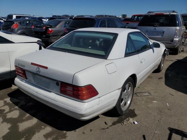 WDBFA68F3XF177926 - 1999 MERCEDES-BENZ SL 500 WHITE photo 3