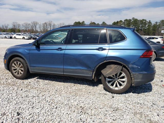 3VV1B7AX8JM108773 - 2018 VOLKSWAGEN TIGUAN S BLUE photo 2