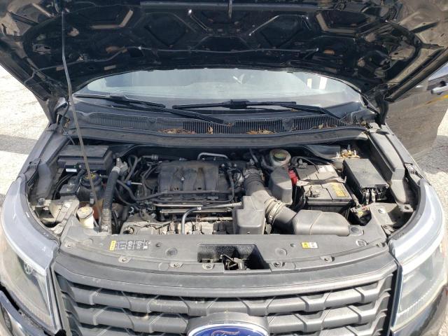 1FM5K8AR3GGB54517 - 2016 FORD EXPLORER POLICE INTERCEPTOR BLACK photo 12