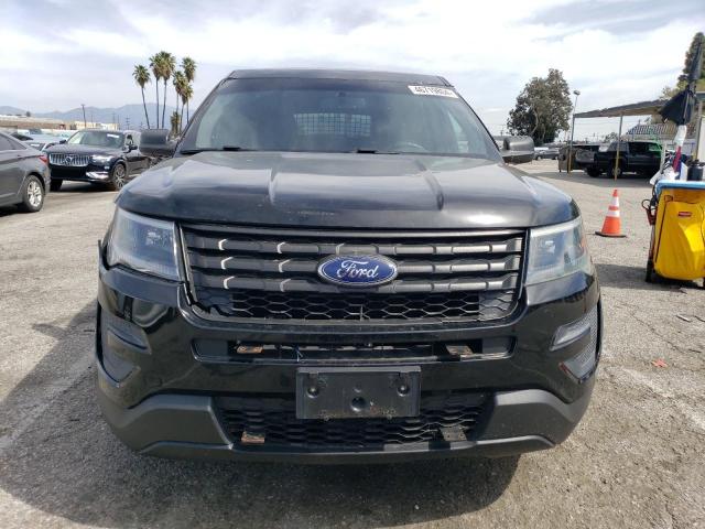 1FM5K8AR3GGB54517 - 2016 FORD EXPLORER POLICE INTERCEPTOR BLACK photo 5