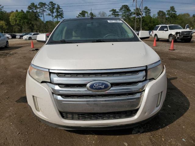 2FMDK3JC4BBA45414 - 2011 FORD EDGE SEL WHITE photo 5