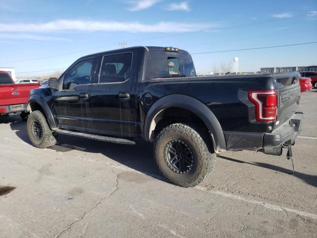 1FTFW1RGXKFA75626 - 2019 FORD F150 RAPTOR BLACK photo 2