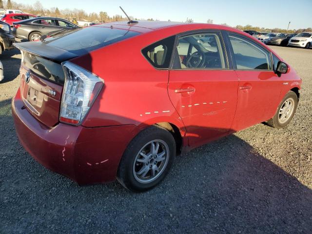 JTDKN3DU6B1475366 - 2011 TOYOTA PRIUS BURGUNDY photo 3