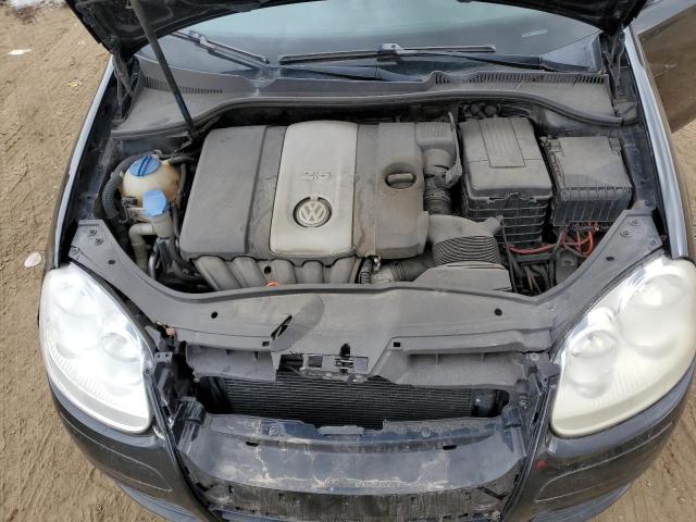 3VWEF81K07M071996 - 2007 VOLKSWAGEN JETTA WOLFSBURG 黑色 照片 11