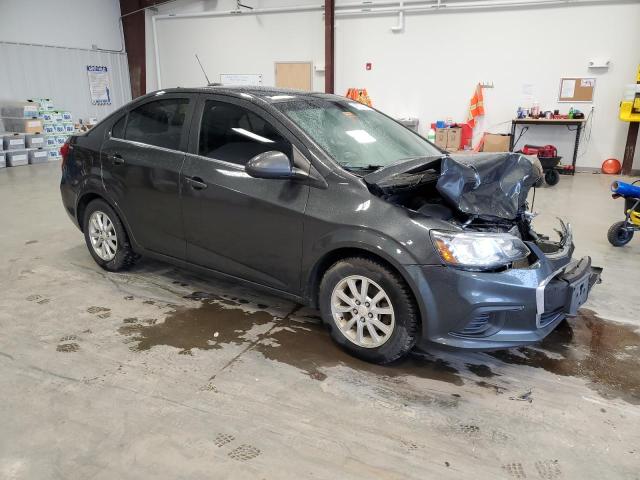 1G1JD5SGXH4125276 - 2017 CHEVROLET SONIC LT GRAY photo 4