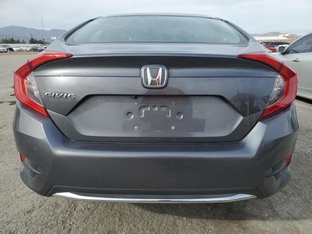 19XFC2F60KE013849 - 2019 HONDA CIVIC LX GRAY photo 6