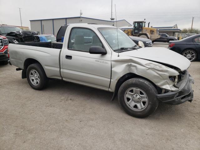 5TENL42N42Z111473 - 2002 TOYOTA TACOMA SILVER photo 4