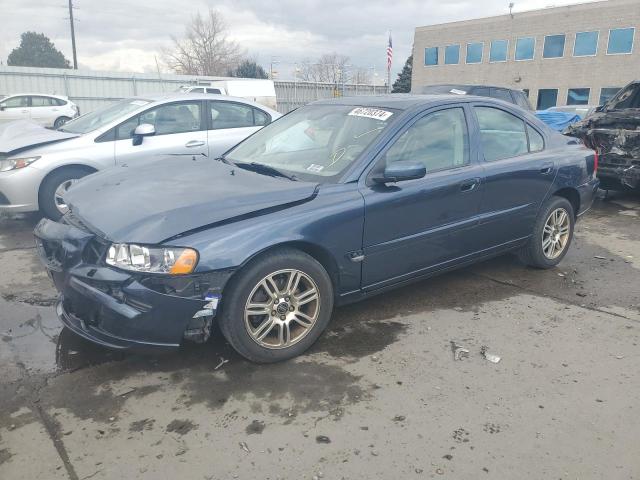 YV1RH592X62548760 - 2006 VOLVO S60 2.5T BLUE photo 1