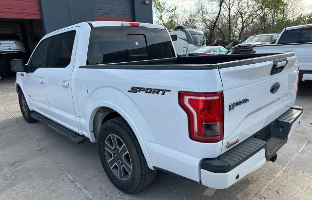 1FTEW1CG3GKF79115 - 2016 FORD F150 SUPERCREW WHITE photo 3