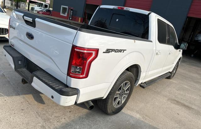 1FTEW1CG3GKF79115 - 2016 FORD F150 SUPERCREW WHITE photo 4