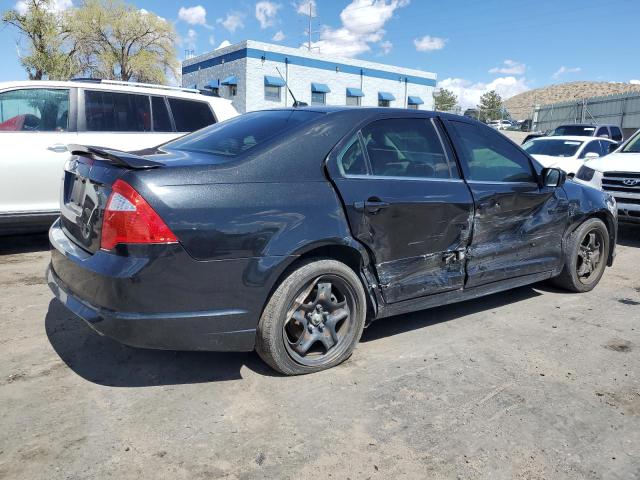 3FAHP0HA4AR382651 - 2010 FORD FUSION SE BLACK photo 3