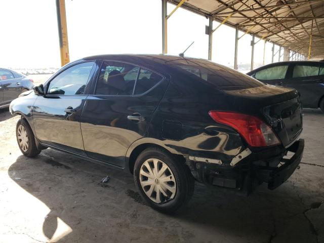 3N1CN7AP1HL811486 - 2017 NISSAN VERSA S BLACK photo 2