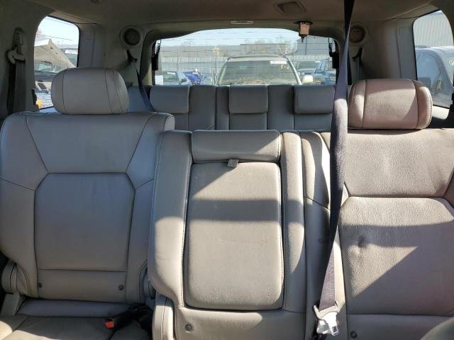 5FNYF38679B001690 - 2009 HONDA PILOT EXL SILVER photo 10