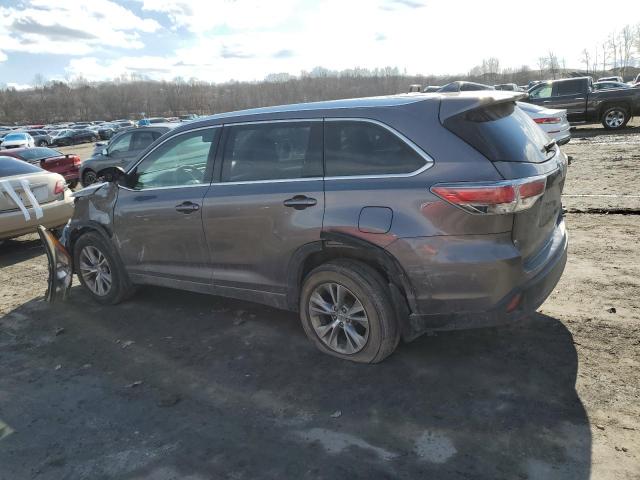 5TDJKRFH0ES048991 - 2014 TOYOTA HIGHLANDER XLE 石墨色 照片 2