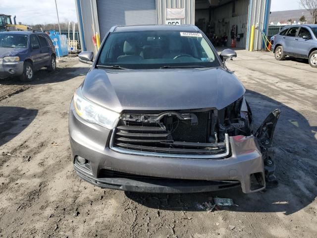 5TDJKRFH0ES048991 - 2014 TOYOTA HIGHLANDER XLE 石墨色 照片 5