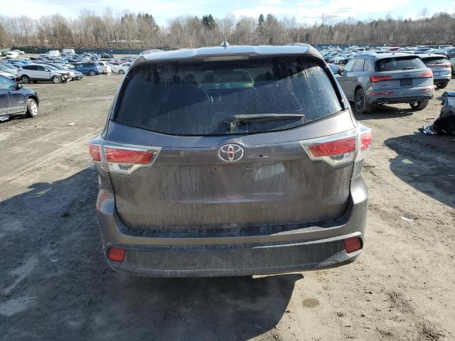 5TDJKRFH0ES048991 - 2014 TOYOTA HIGHLANDER XLE 石墨色 照片 6