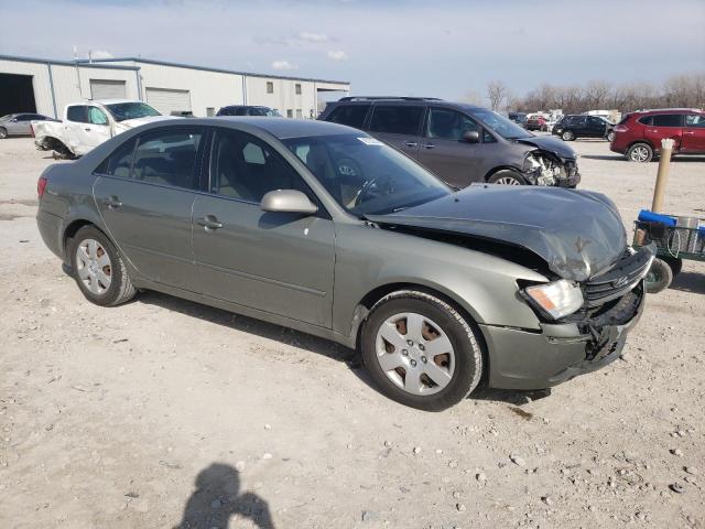 5NPET46C69H410307 - 2009 HYUNDAI SONATA GLS GREEN photo 4