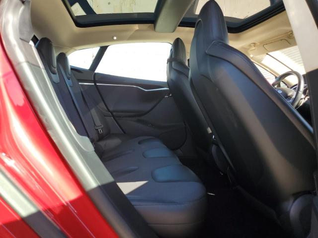 5YJSA1CN0DFP13894 - 2013 TESLA MODEL S MAROON photo 10