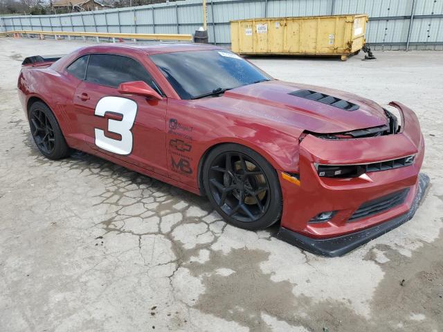 2G1FJ1EJ7E9149073 - 2014 CHEVROLET CAMARO SS MAROON photo 4